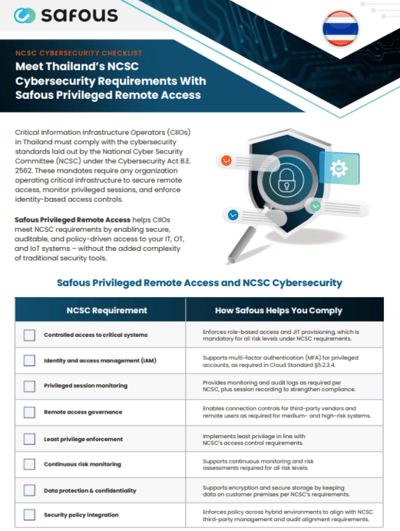 NCSC cybersecurity checklist